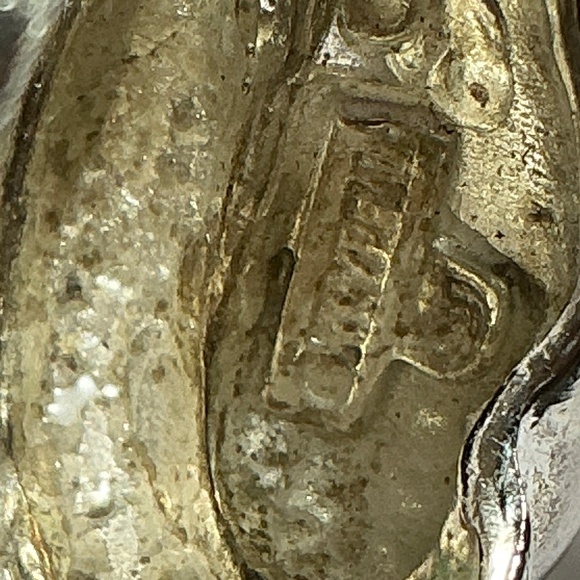 CHARLES KRPELL Sterling Silver Ribbed Ring. Size 8.5 - Picture 5 of 12